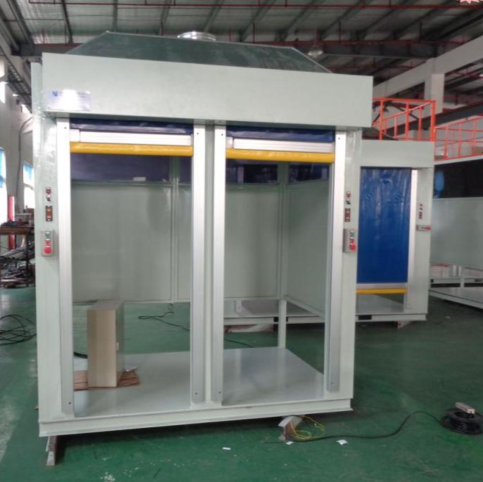 焊接机器人焊房(带烟囱无顶棚)