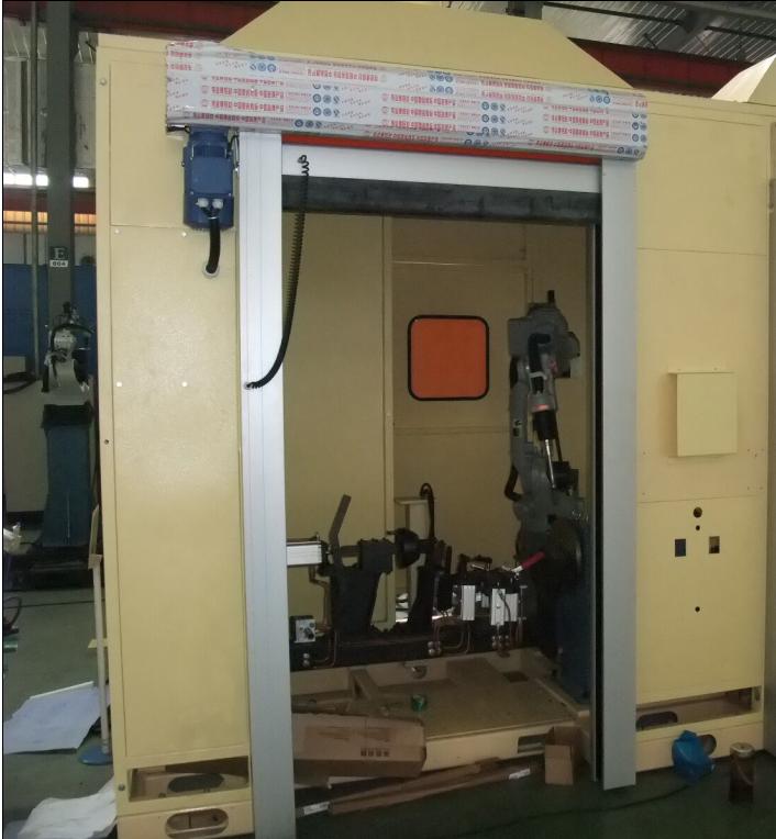 焊接机器人简易焊房